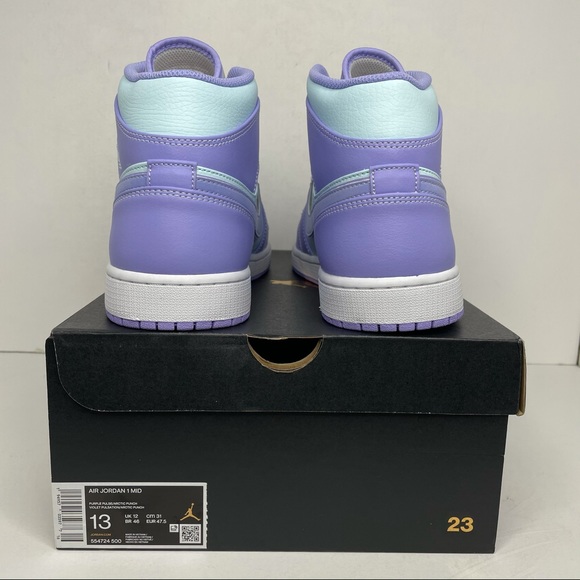 Nike Air Jordan 1 Retro Mid Easter/Artic Punch NEW - Picture 5 of 6